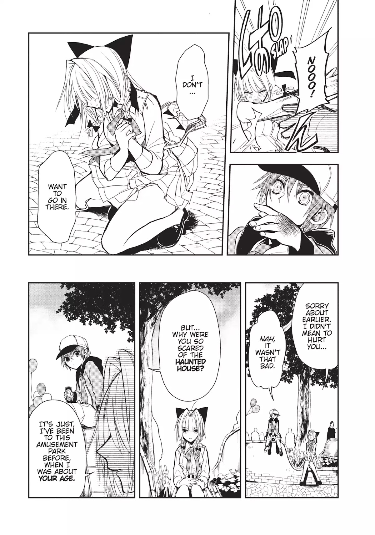 Ghost Diary Chapter 5 page 15 - Chapter 5: Vol.1 5th Page: The Unsolved Amusement Park Murders