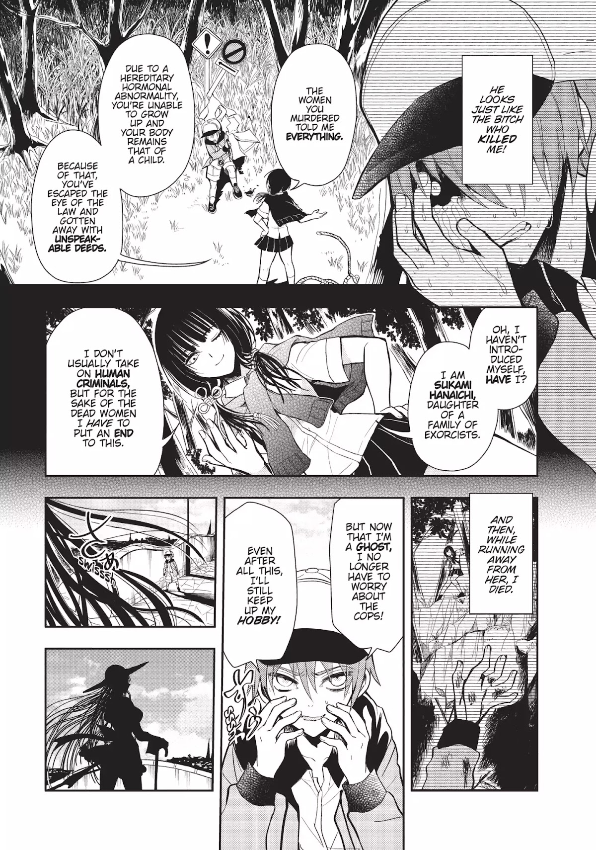 Ghost Diary Chapter 5 page 28 - Chapter 5: Vol.1 5th Page: The Unsolved Amusement Park Murders