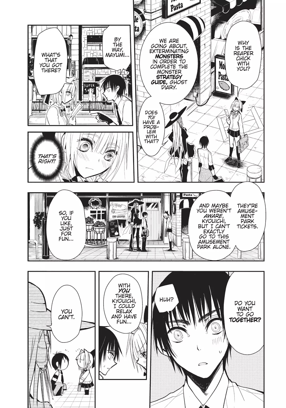 Ghost Diary Chapter 5 page 6 - Chapter 5: Vol.1 5th Page: The Unsolved Amusement Park Murders