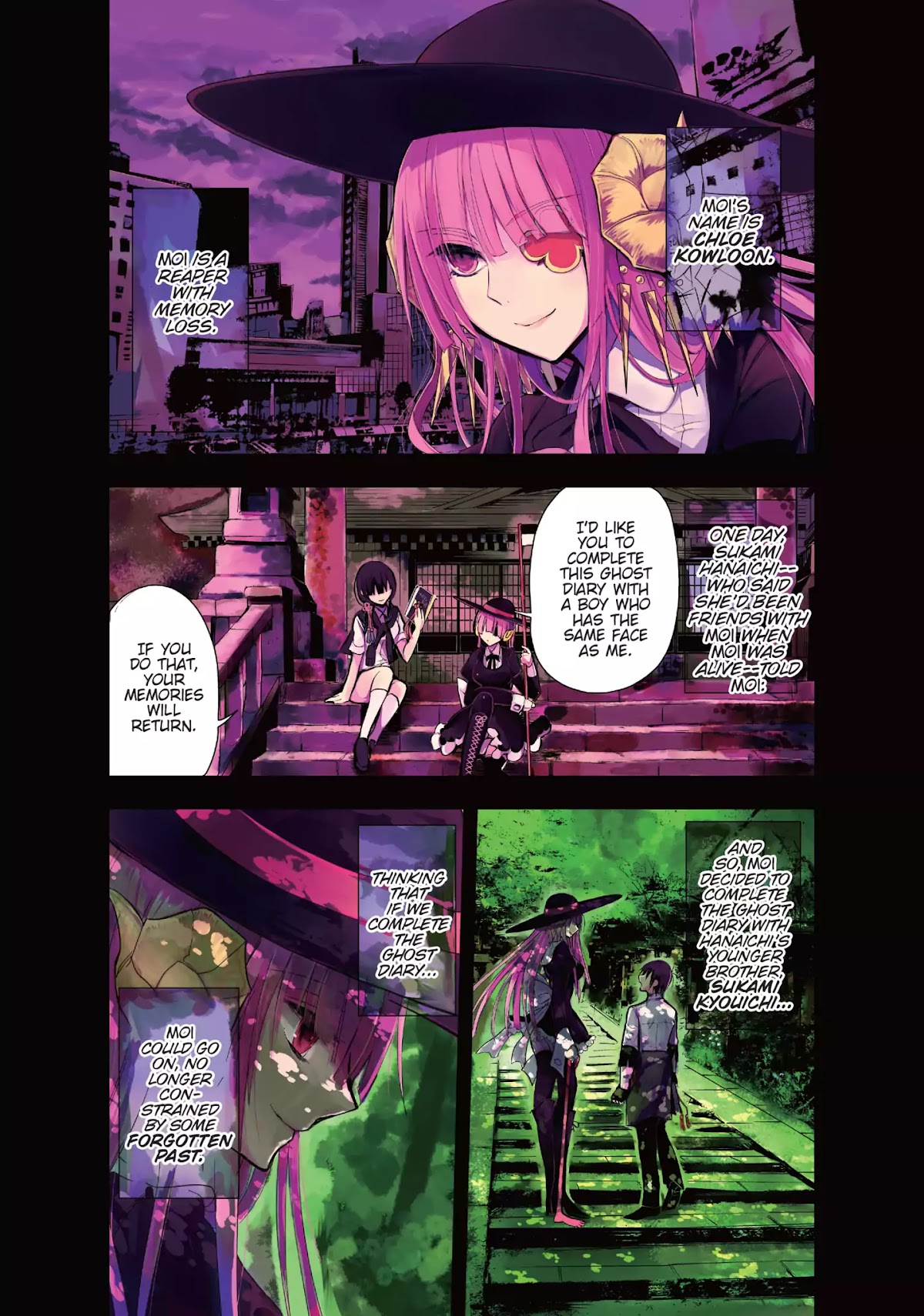 Ghost Diary Chapter 6 page 2 - Chapter 6: Vol.2 6th Page: Sea-Turtle Soup