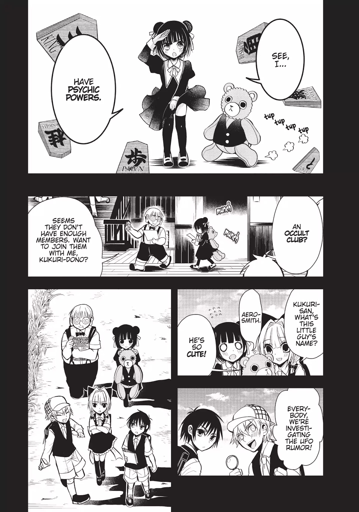 Ghost Diary Chapter 8 page 7 - Chapter 8: Vol.2 8th Page: Women in Black