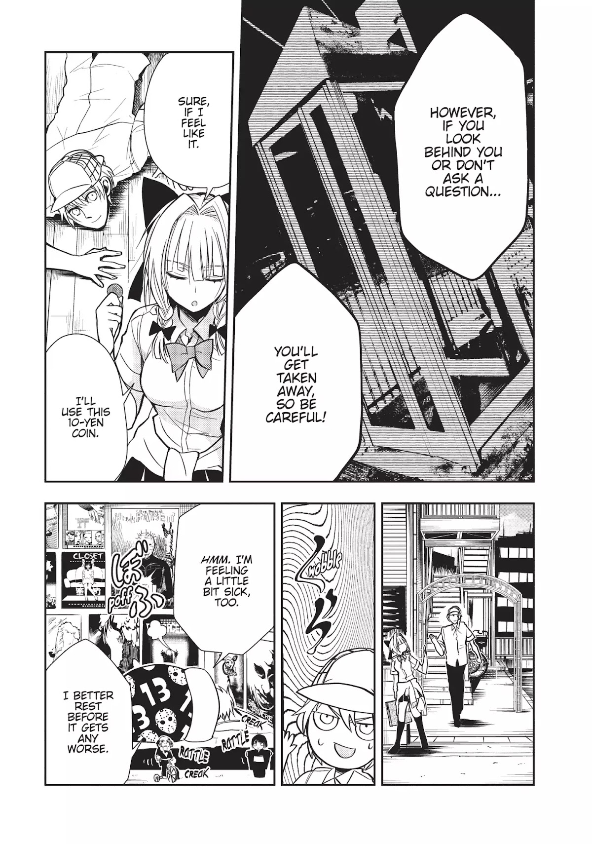 Ghost Diary Chapter 9 page 13 - Chapter 9: Vol.2 9th Page: Rokkuri-san