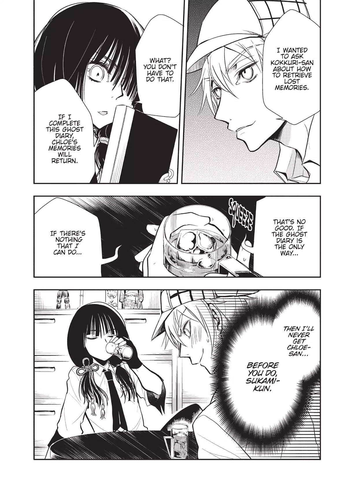 Ghost Diary Chapter 9 page 30 - Chapter 9: Vol.2 9th Page: Rokkuri-san