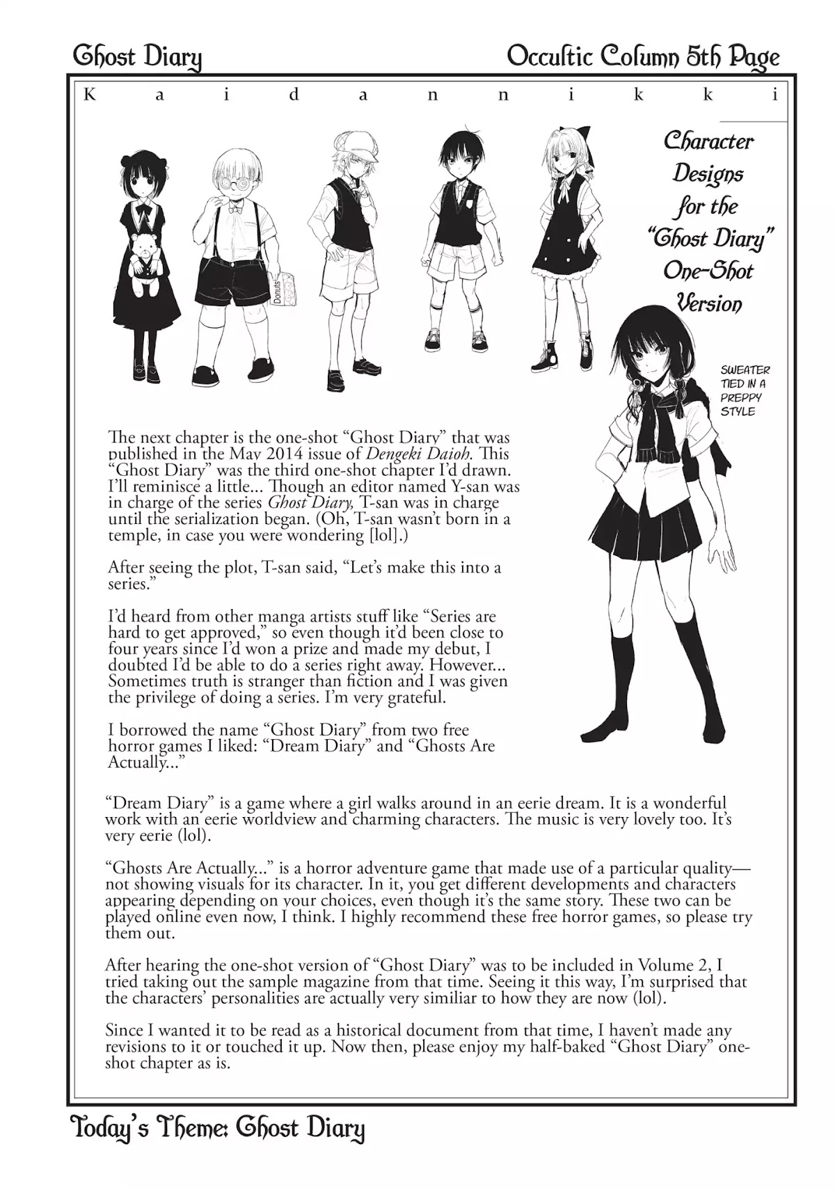 Ghost Diary Chapter 9 page 42 - Chapter 9: Vol.2 9th Page: Rokkuri-san
