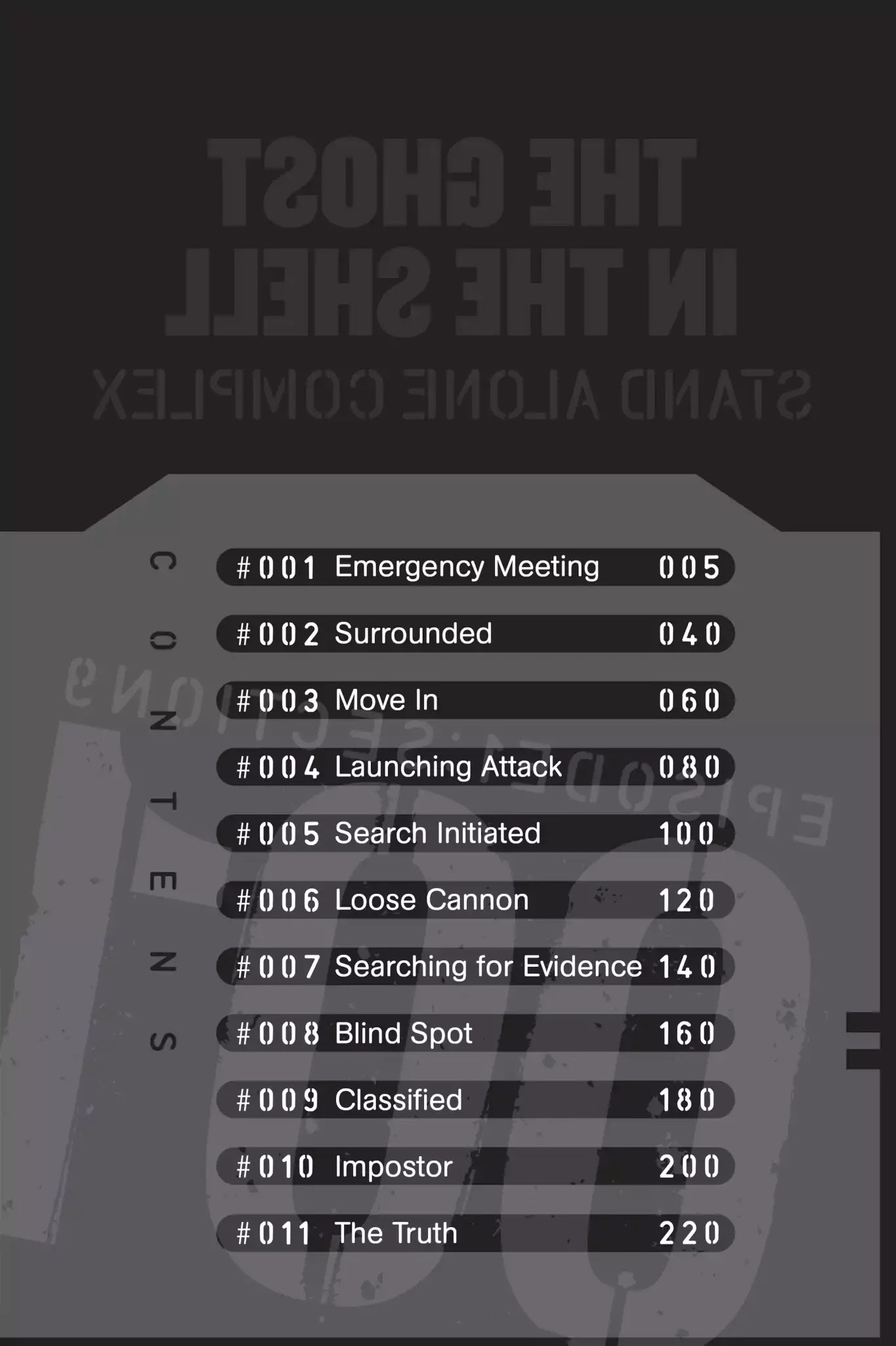 Ghost in the Shell: Stand Alone Complex Chapter 1 page 11 - Chapter 1: Vol.1 #001: Emergency Meeting