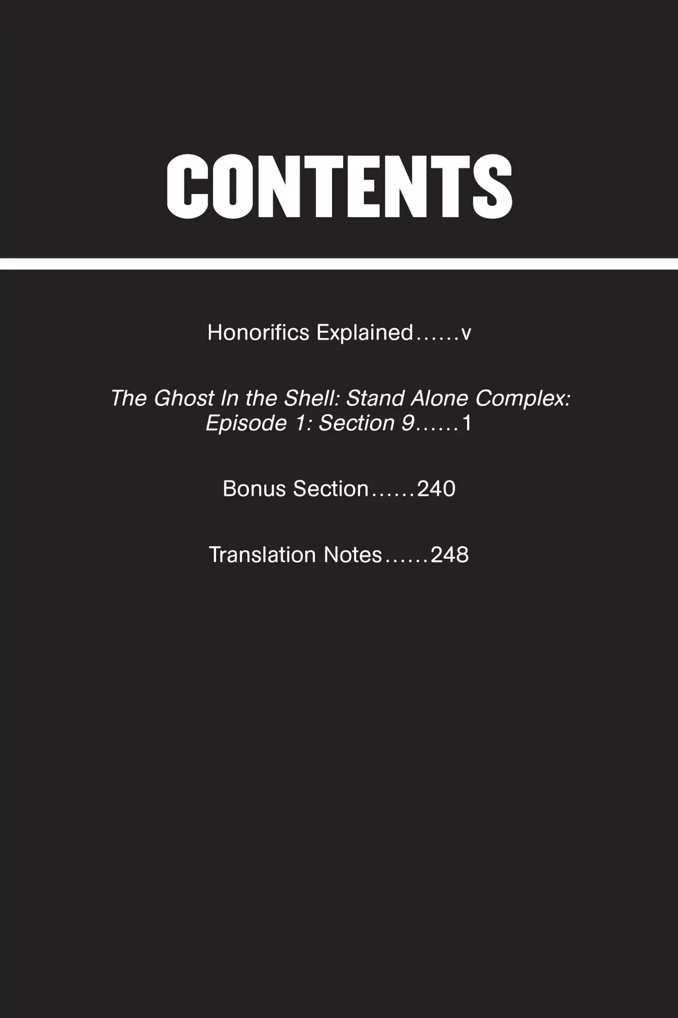 Ghost in the Shell: Stand Alone Complex Chapter 1 page 4 - Chapter 1: Vol.1 #001: Emergency Meeting