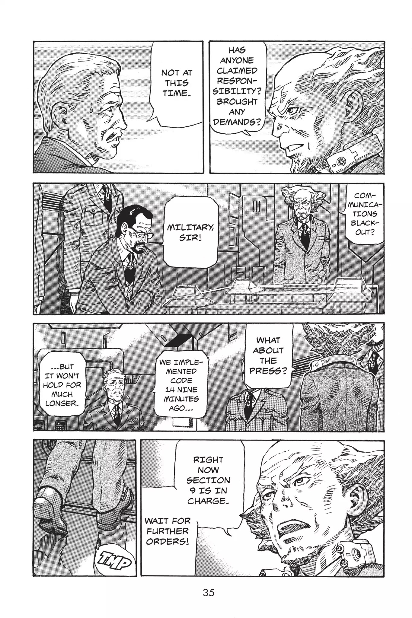 Ghost in the Shell: Stand Alone Complex Chapter 1 page 42 - Chapter 1: Vol.1 #001: Emergency Meeting