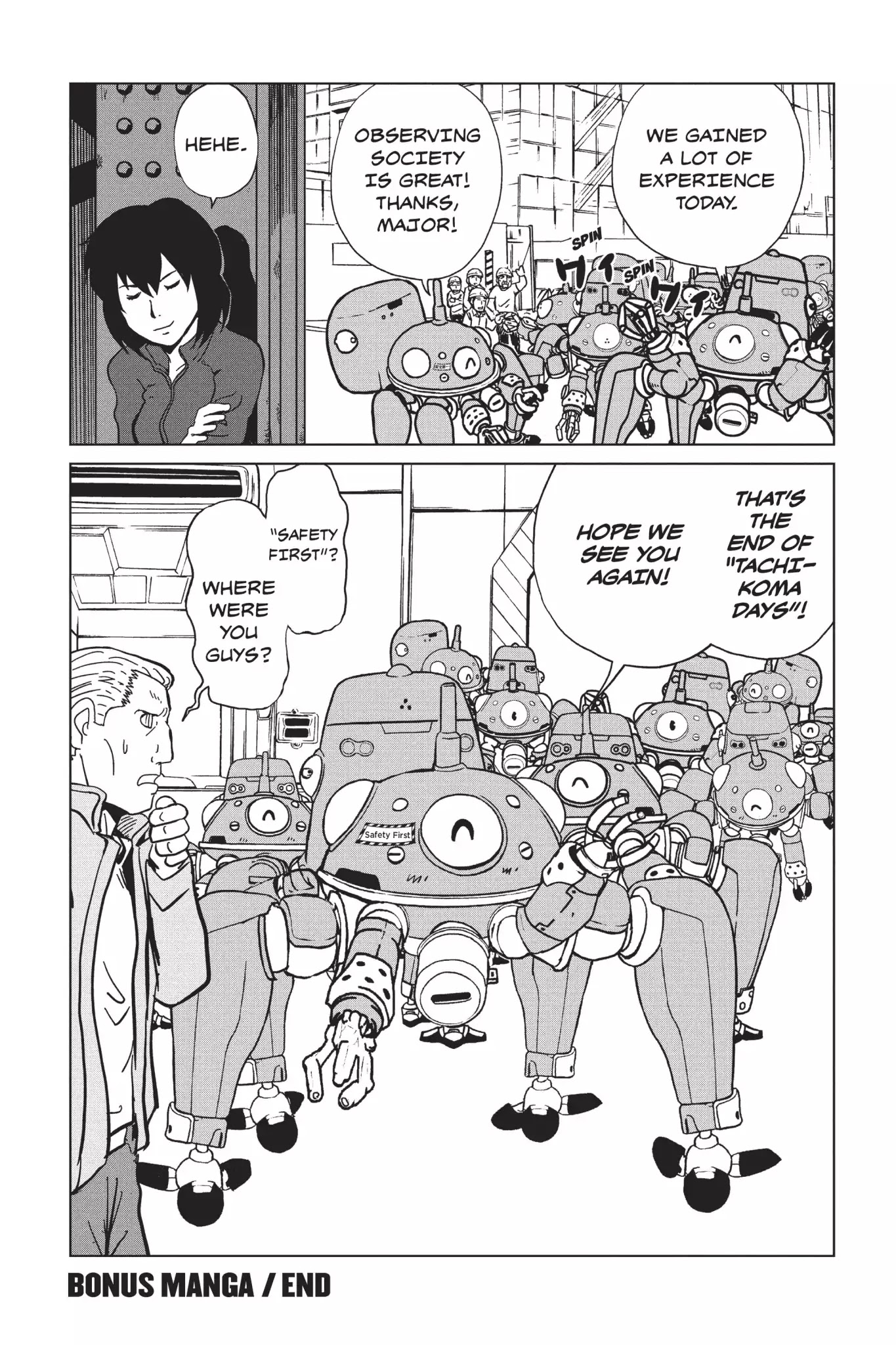 Ghost in the Shell: Stand Alone Complex Chapter 11.5 page 8 - Vol.1 Bonus Section
