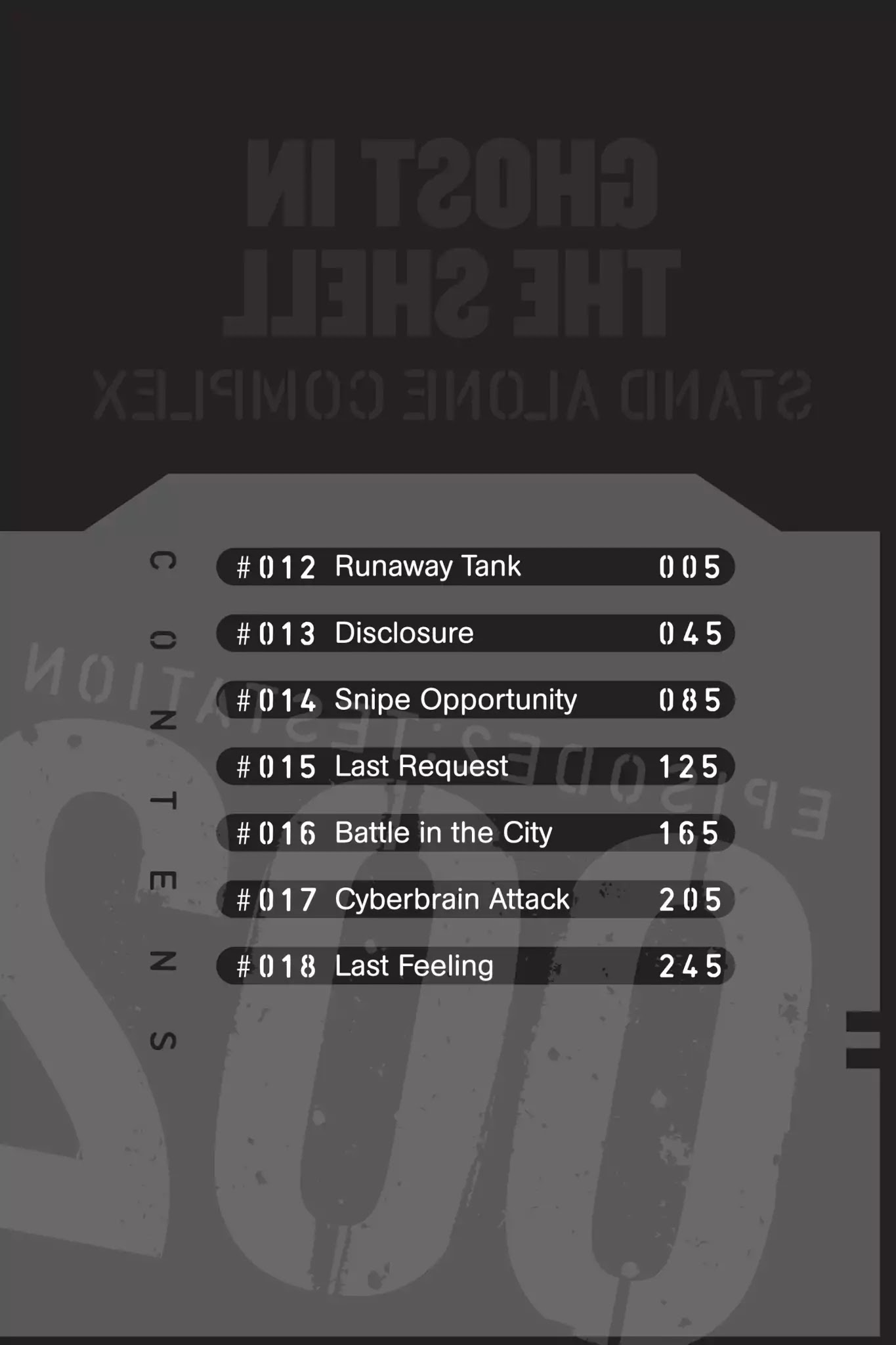 Ghost in the Shell: Stand Alone Complex Chapter 12 page 11 - Chapter 12: Vol.2 #012: Runaway Tank