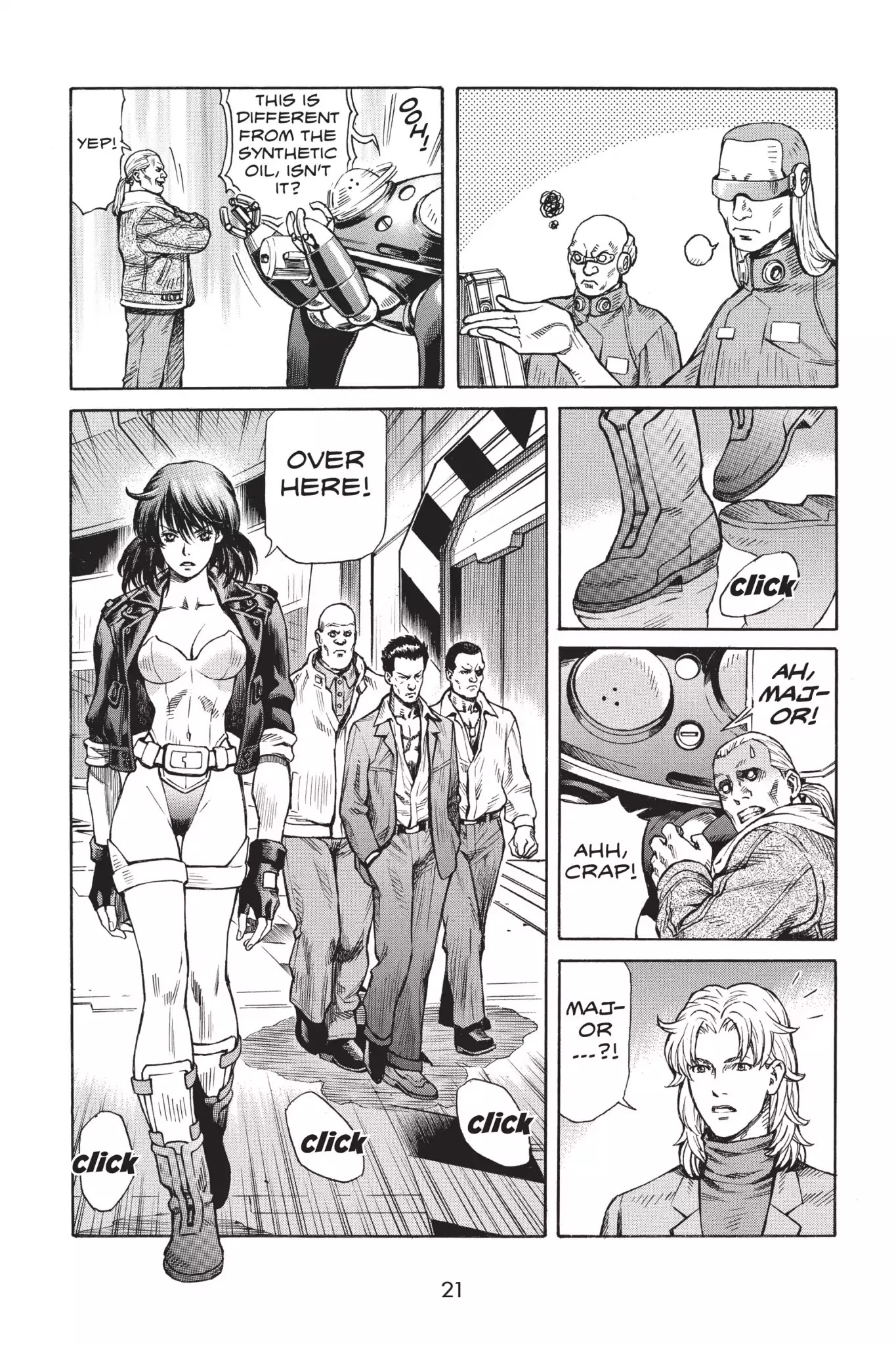 Ghost in the Shell: Stand Alone Complex Chapter 12 page 28 - Chapter 12: Vol.2 #012: Runaway Tank