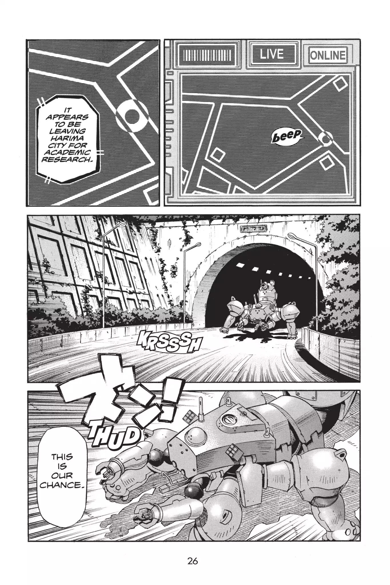 Ghost in the Shell: Stand Alone Complex Chapter 12 page 33 - Chapter 12: Vol.2 #012: Runaway Tank