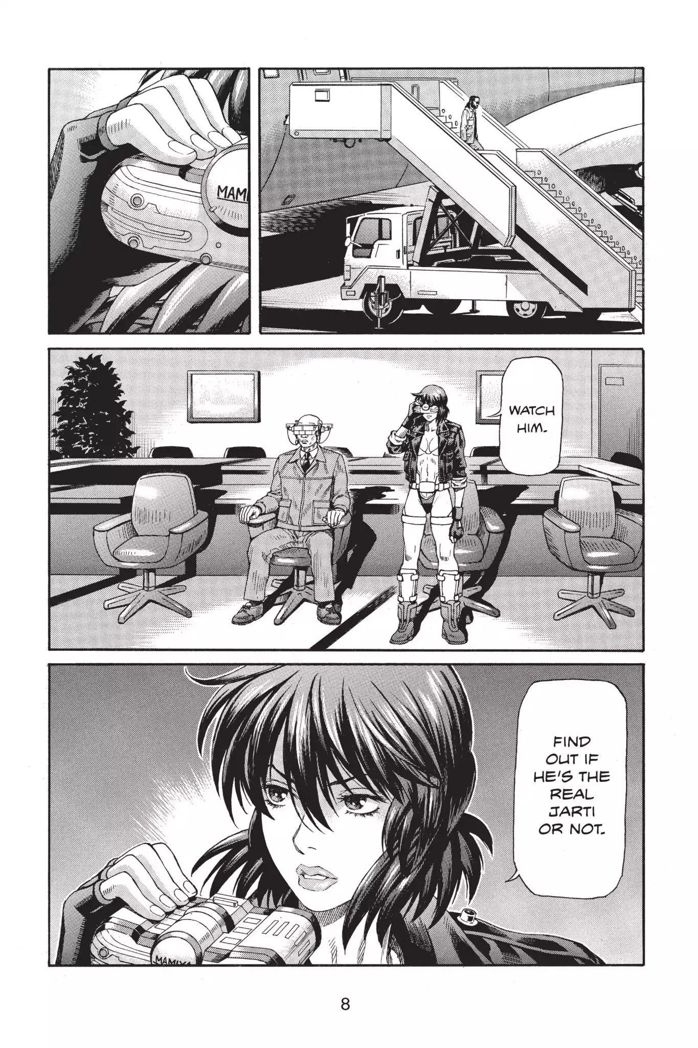 Ghost in the Shell: Stand Alone Complex Chapter 19 page 11 - Chapter 19: Vol.3 #019: Secret Visit