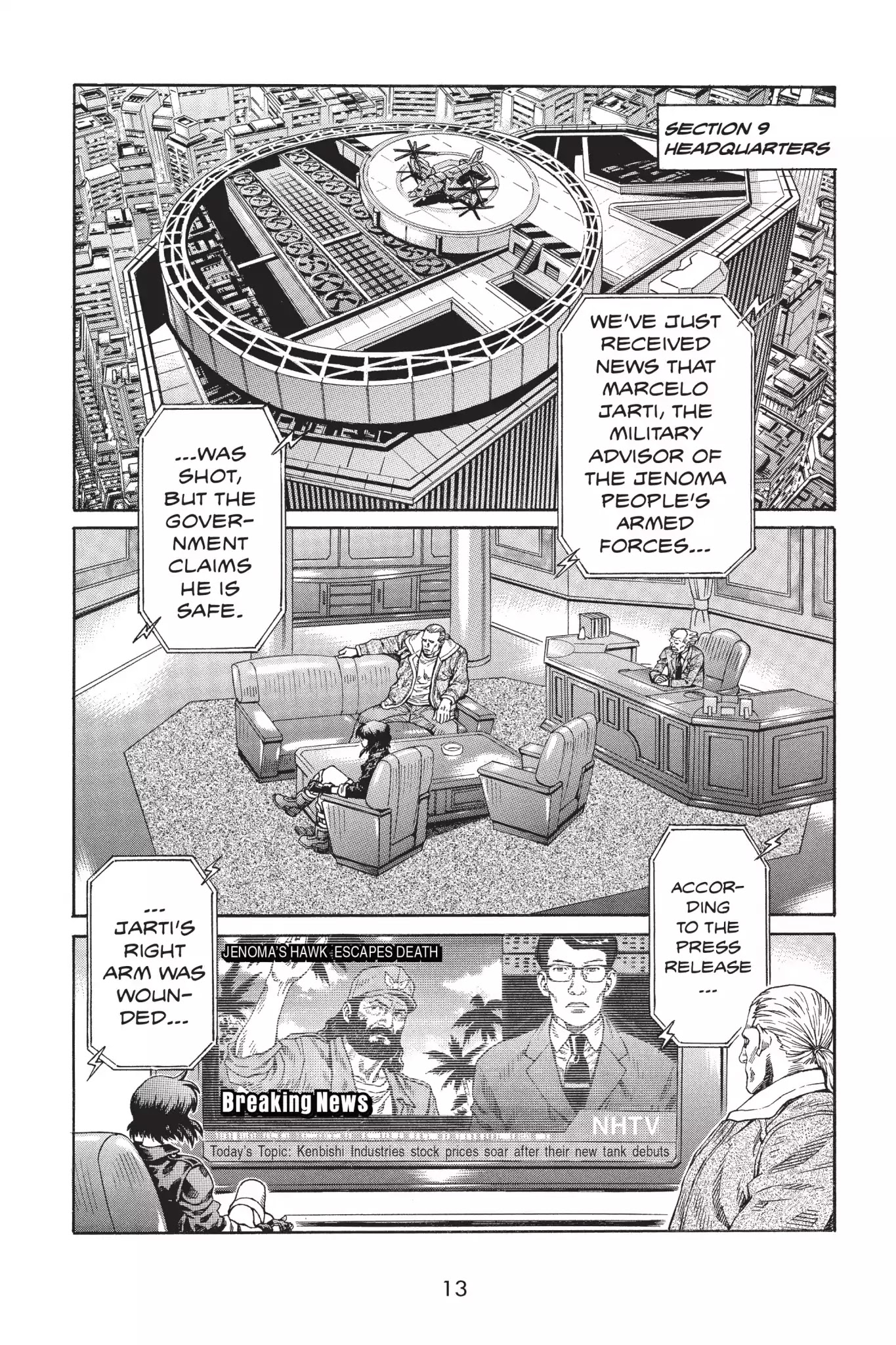 Ghost in the Shell: Stand Alone Complex Chapter 19 page 16 - Chapter 19: Vol.3 #019: Secret Visit