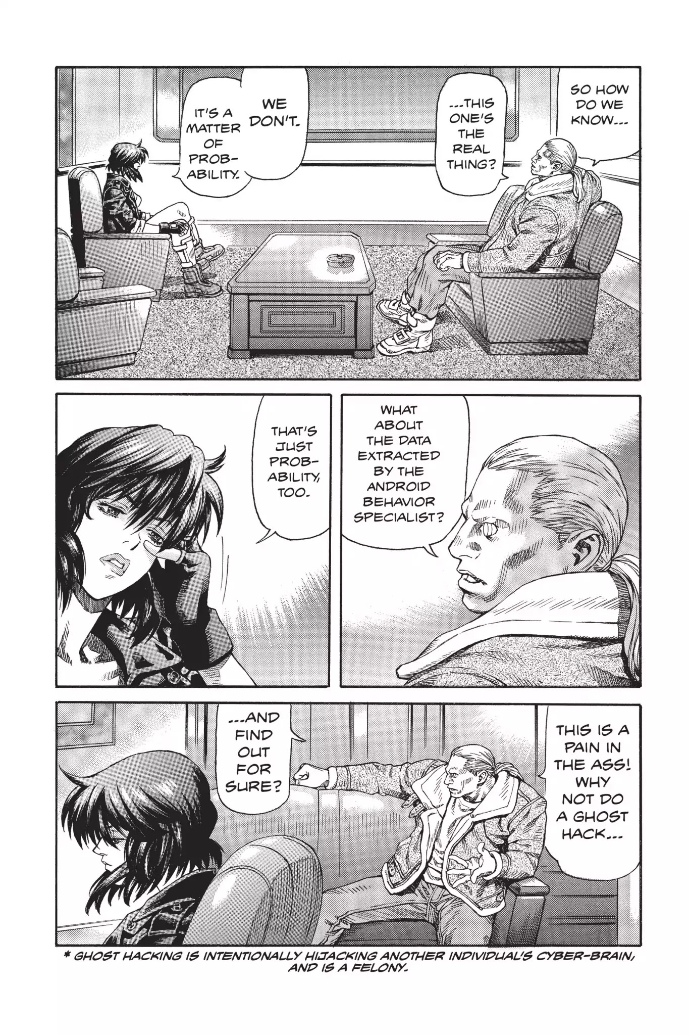 Ghost in the Shell: Stand Alone Complex Chapter 19 page 18 - Chapter 19: Vol.3 #019: Secret Visit