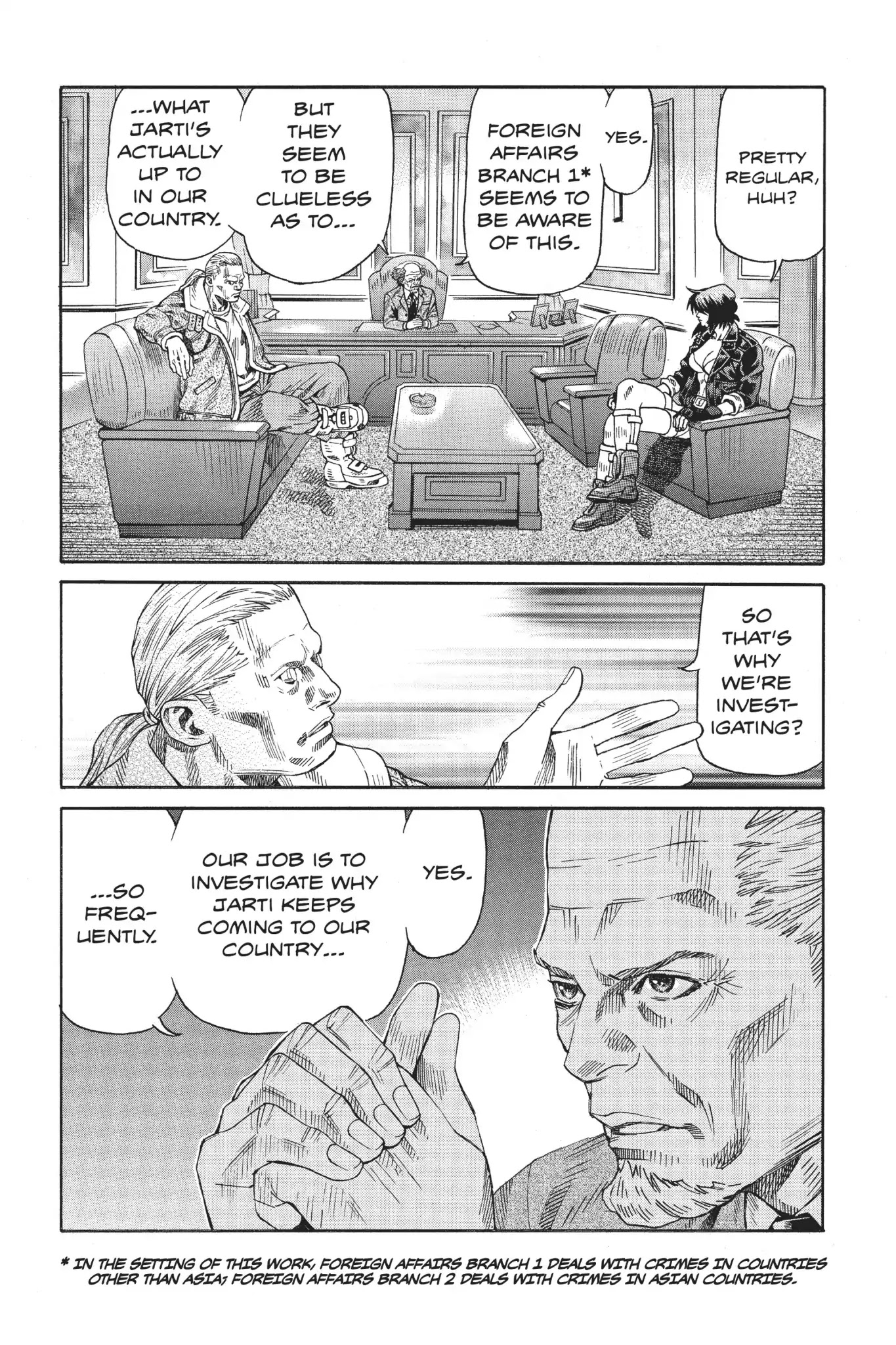 Ghost in the Shell: Stand Alone Complex Chapter 19 page 21 - Chapter 19: Vol.3 #019: Secret Visit