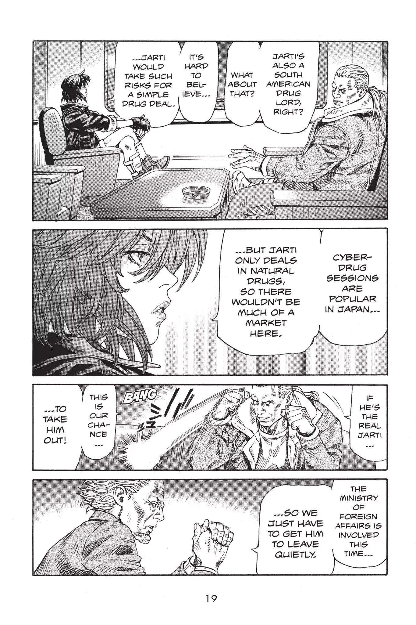 Ghost in the Shell: Stand Alone Complex Chapter 19 page 22 - Chapter 19: Vol.3 #019: Secret Visit