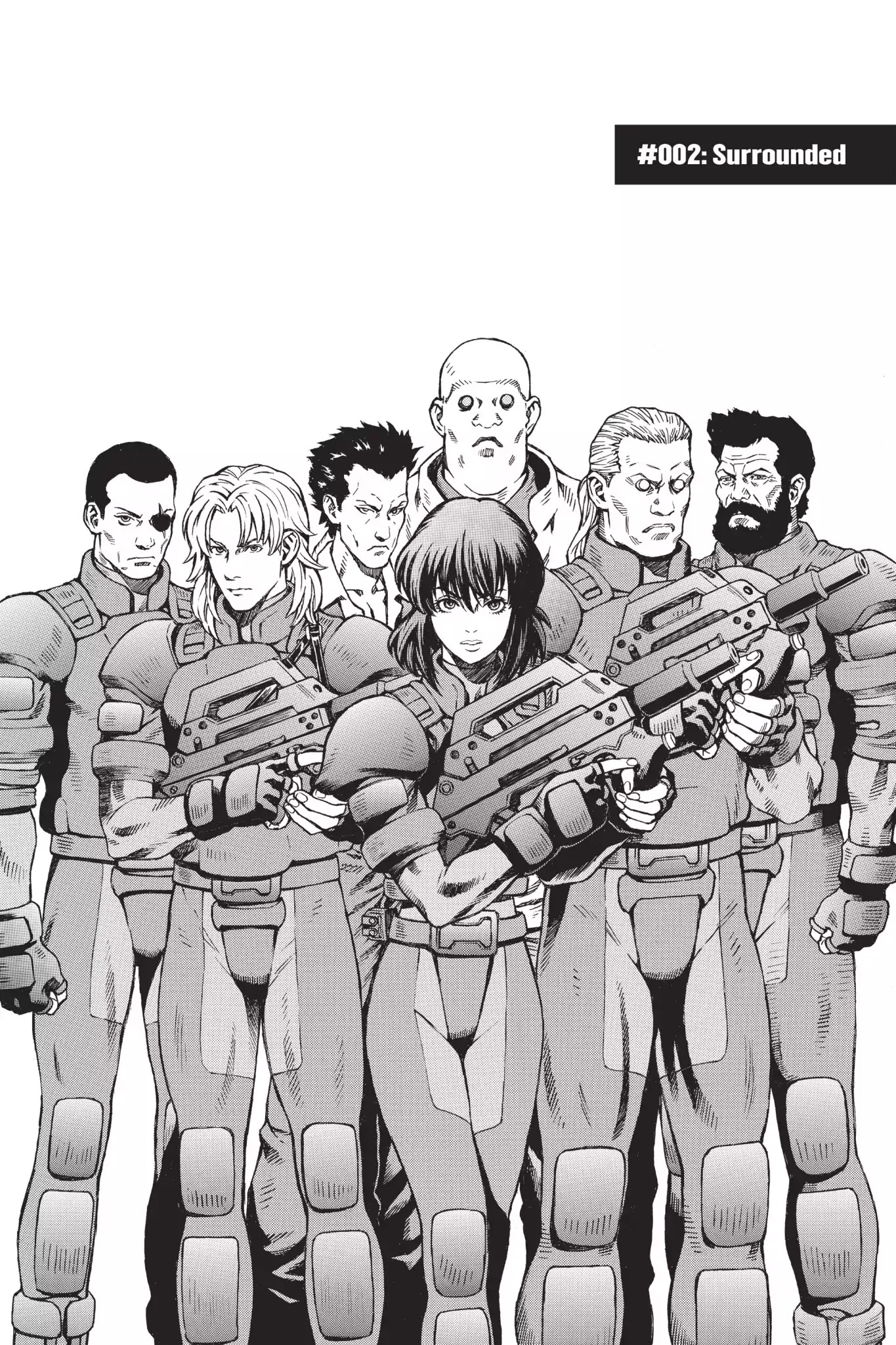 Ghost in the Shell: Stand Alone Complex Chapter 2 page 1 - Chapter 2: Vol.1 #002: Surrounded