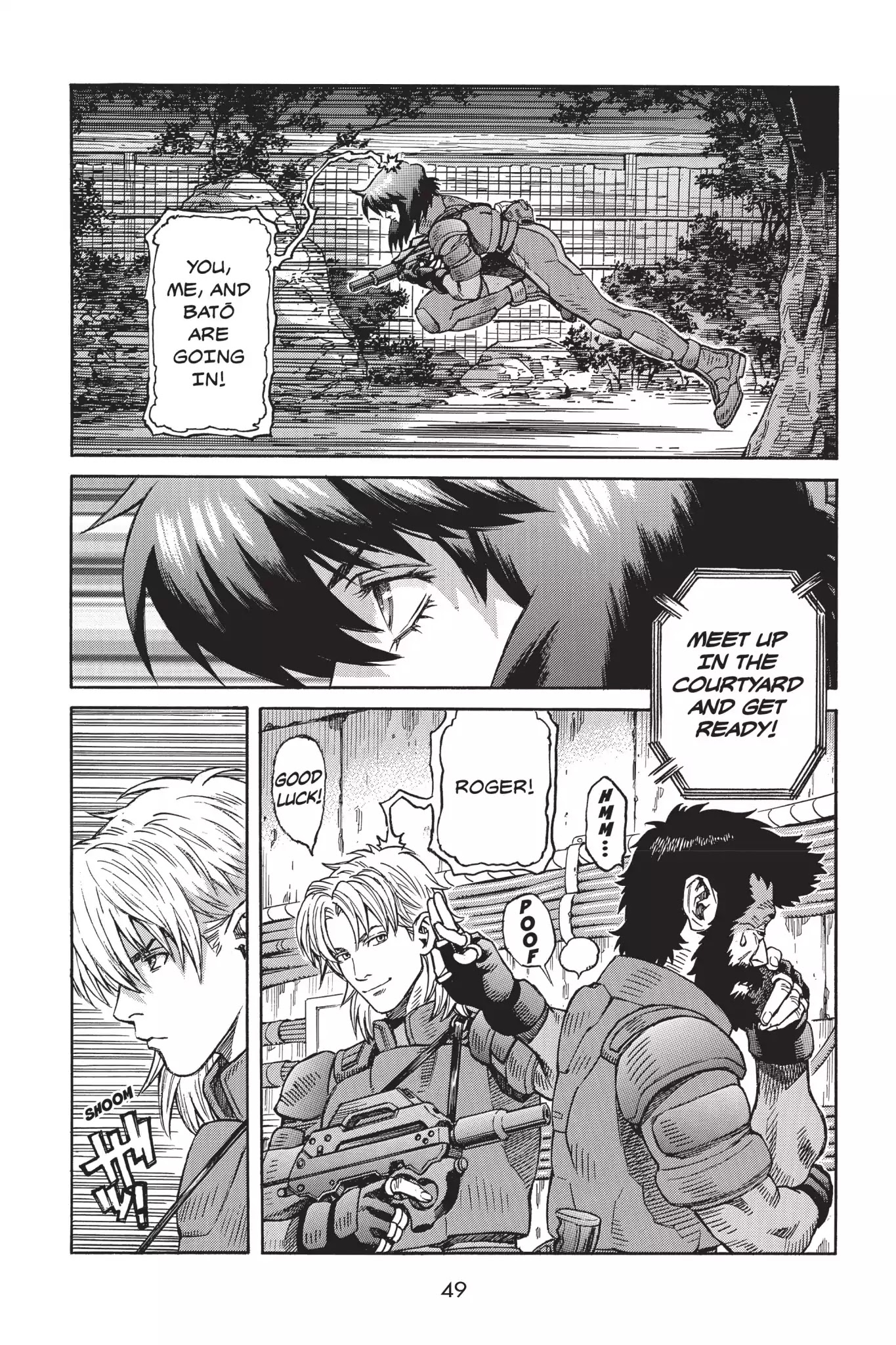 Ghost in the Shell: Stand Alone Complex Chapter 2 page 10 - Chapter 2: Vol.1 #002: Surrounded