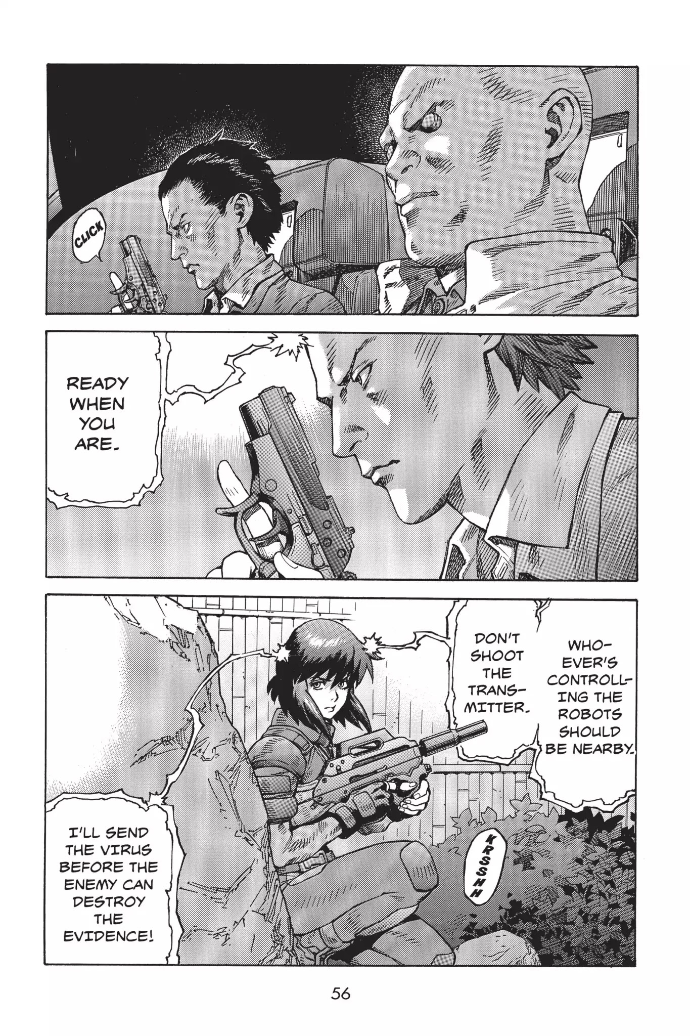 Ghost in the Shell: Stand Alone Complex Chapter 2 page 17 - Chapter 2: Vol.1 #002: Surrounded