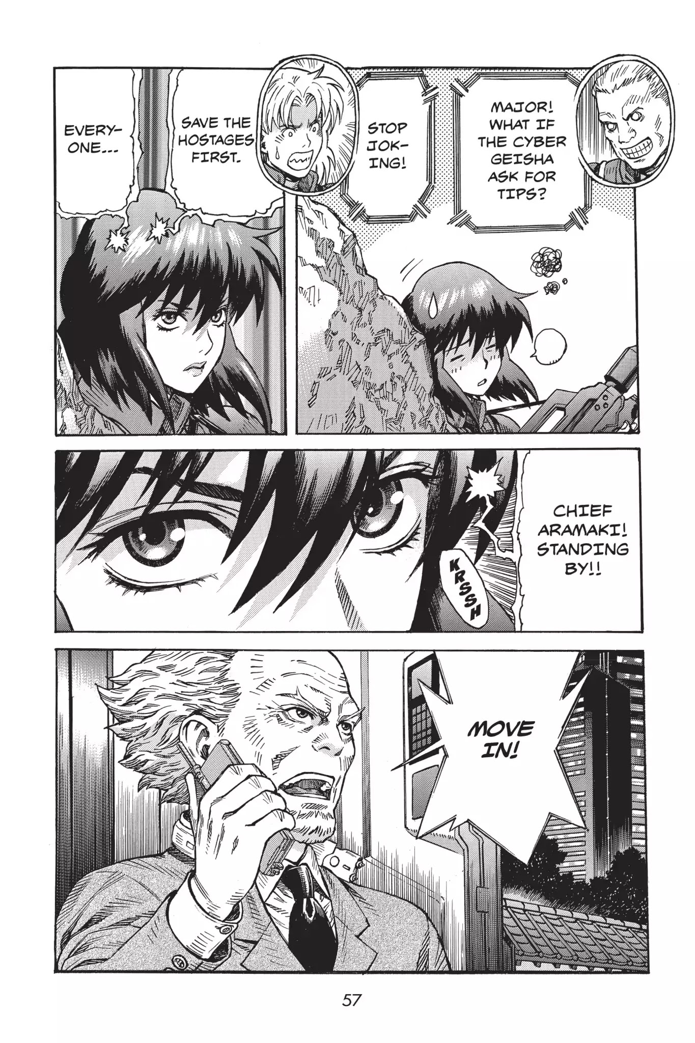 Ghost in the Shell: Stand Alone Complex Chapter 2 page 18 - Chapter 2: Vol.1 #002: Surrounded