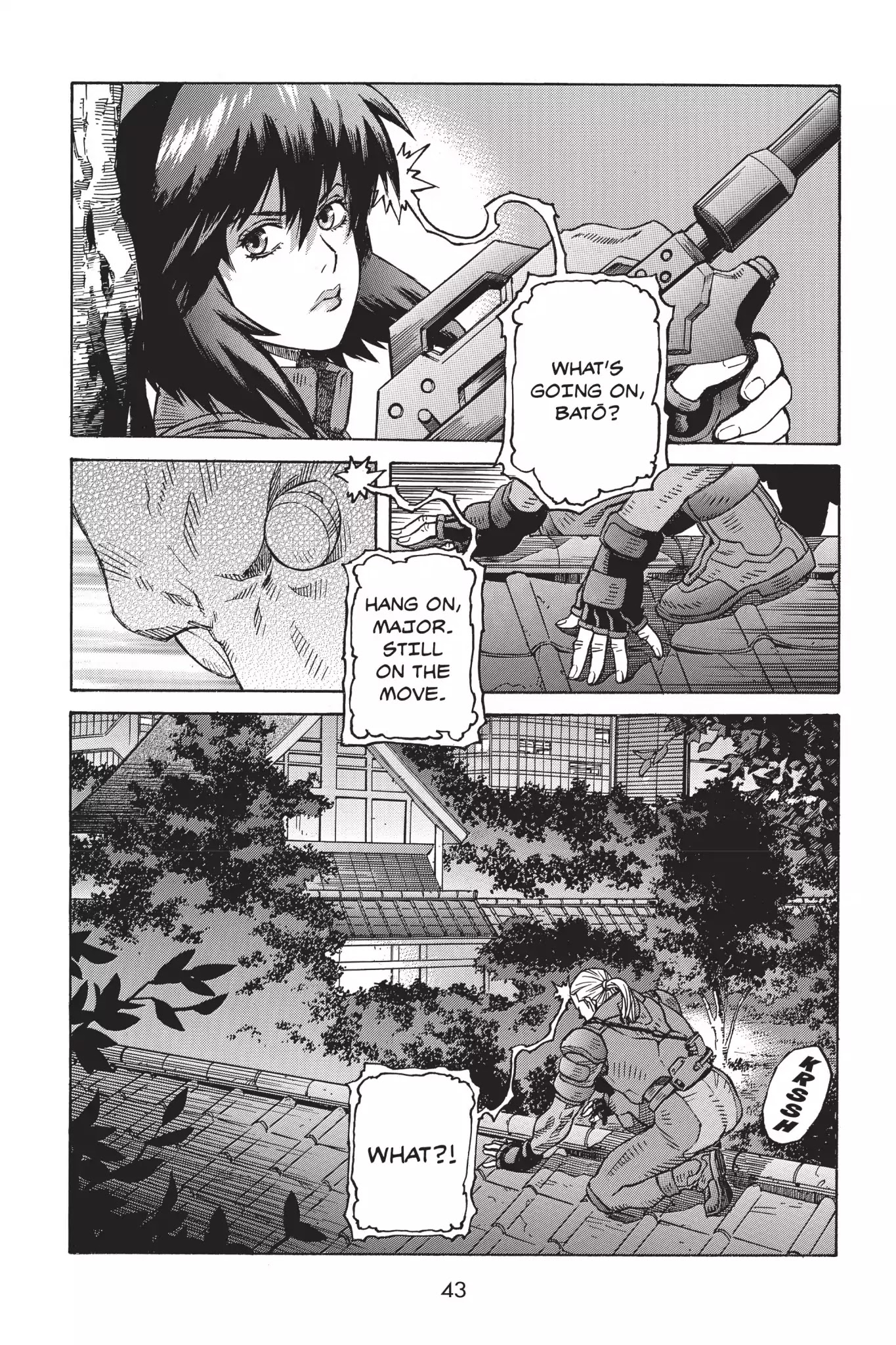Ghost in the Shell: Stand Alone Complex Chapter 2 page 4 - Chapter 2: Vol.1 #002: Surrounded