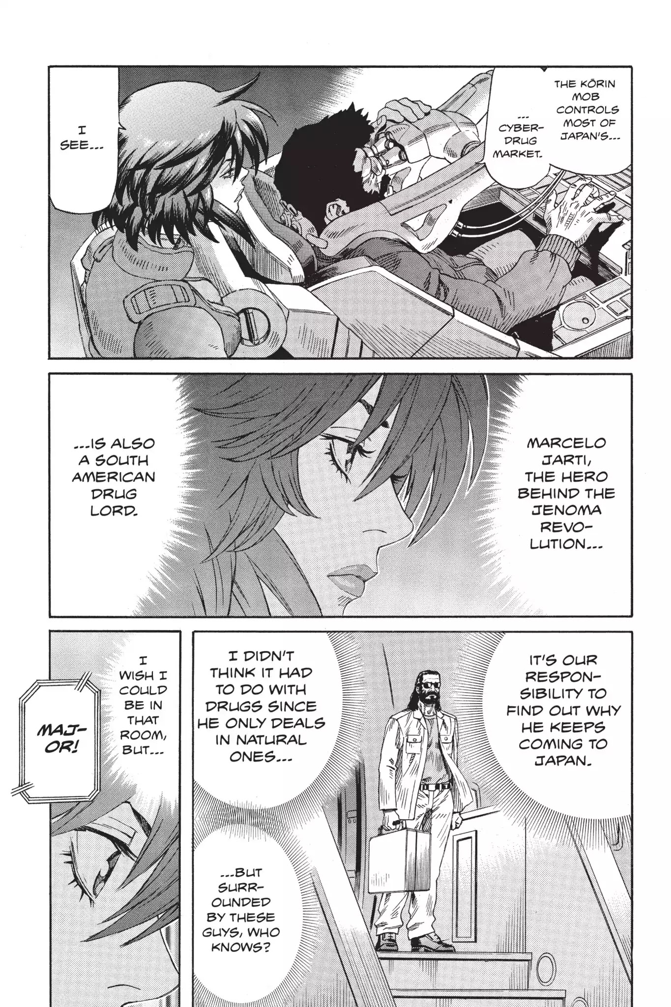 Ghost in the Shell: Stand Alone Complex Chapter 20 page 7 - Chapter 20: Vol.3 #020: Secret Meeting