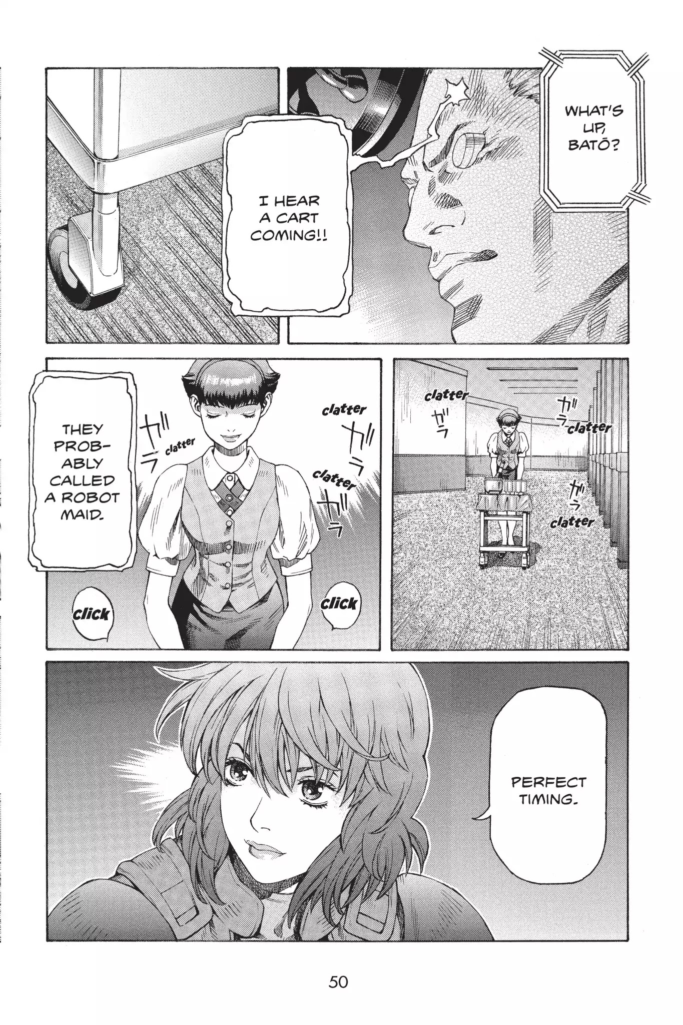 Ghost in the Shell: Stand Alone Complex Chapter 20 page 8 - Chapter 20: Vol.3 #020: Secret Meeting