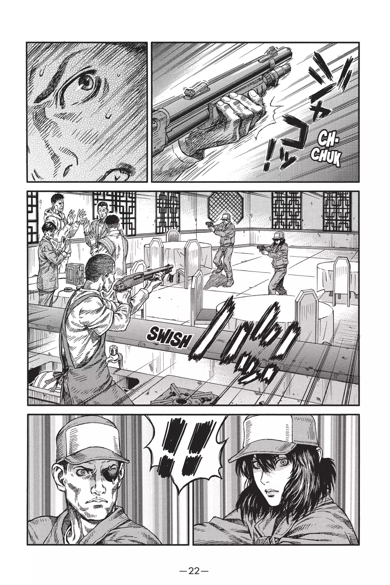 Ghost in the Shell: Stand Alone Complex Chapter 25 page 22 - Chapter 25: Vol.4 #025: Hideout Assault
