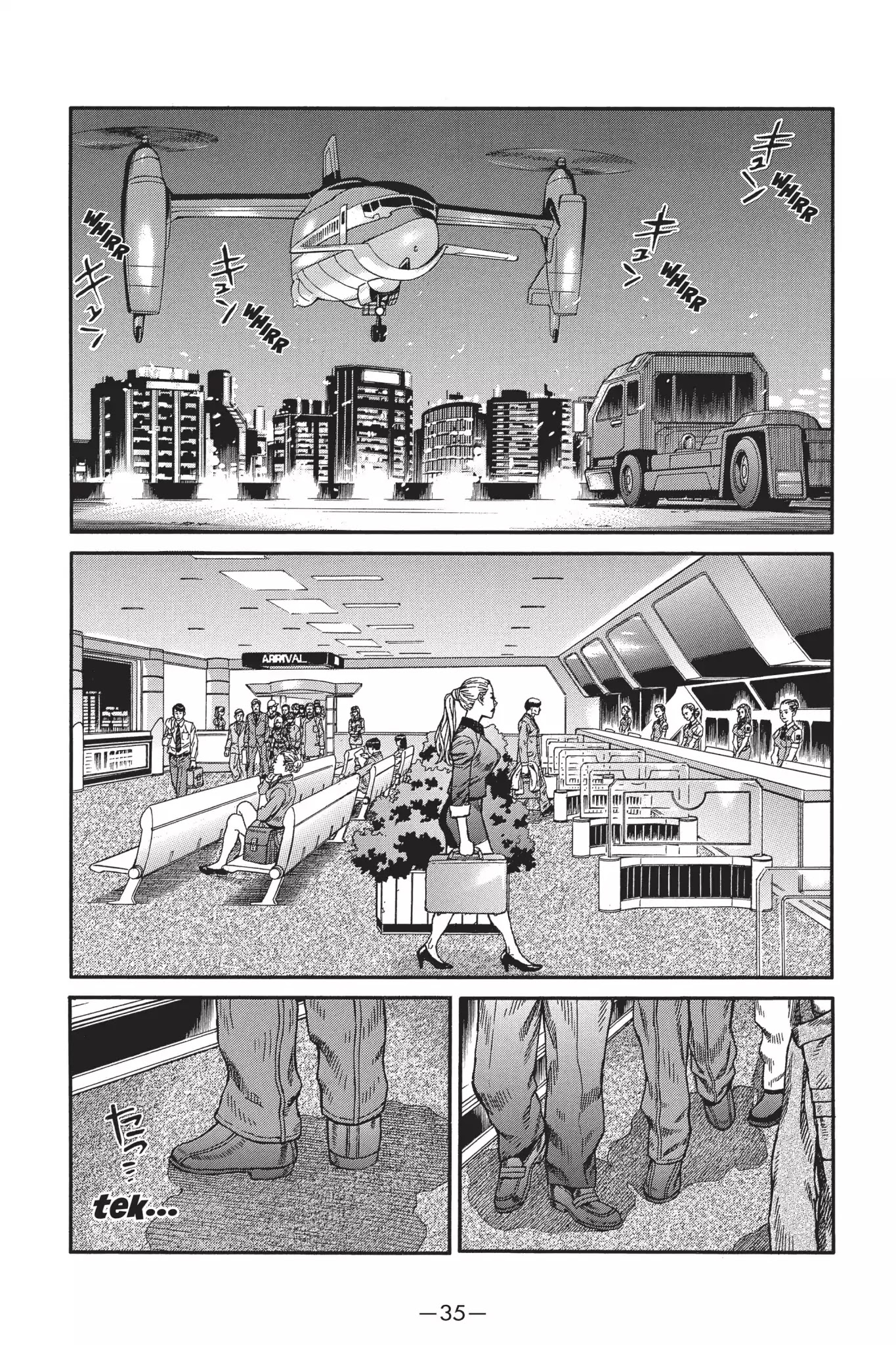 Ghost in the Shell: Stand Alone Complex Chapter 25 page 35 - Chapter 25: Vol.4 #025: Hideout Assault