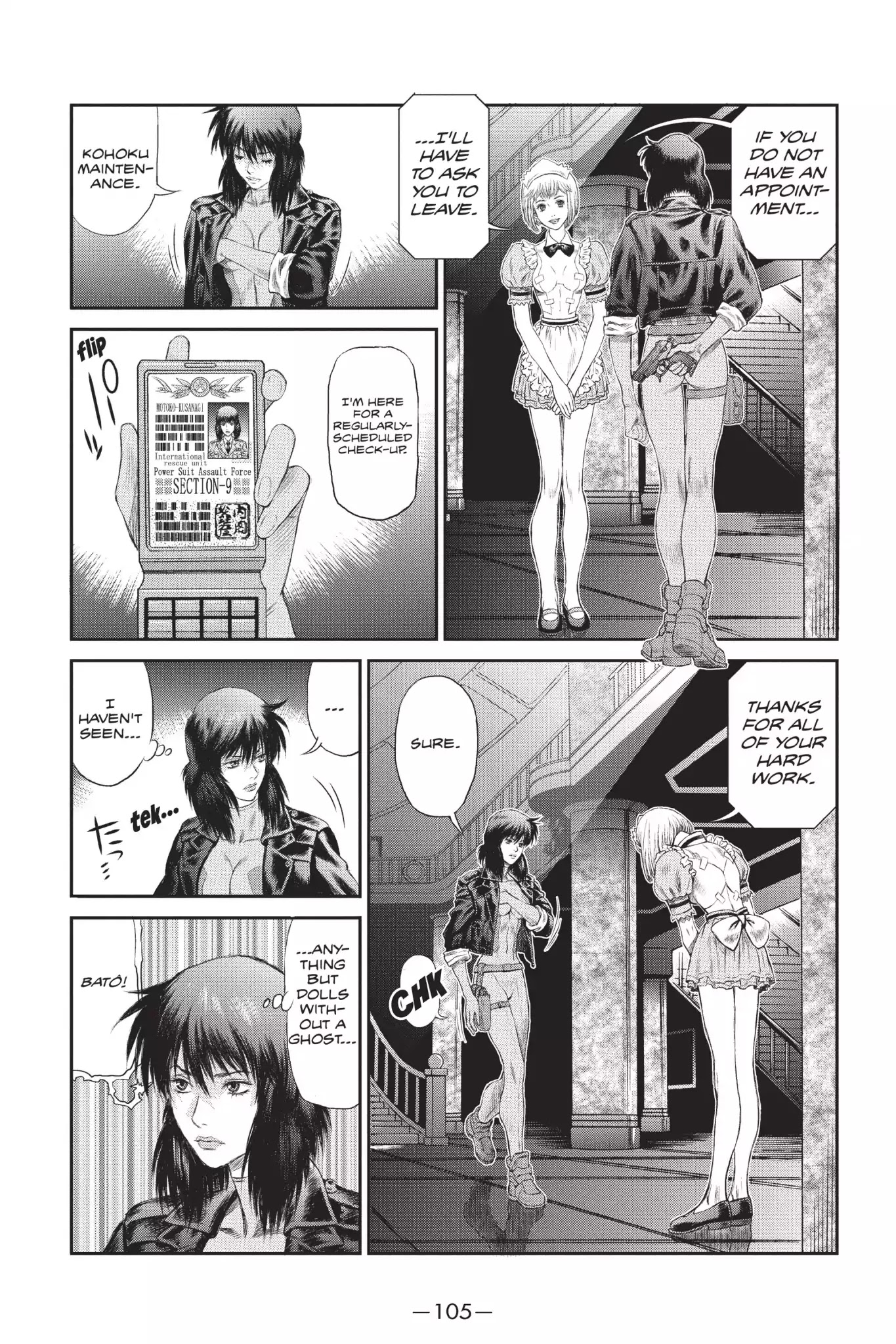 Ghost in the Shell: Stand Alone Complex Chapter 28 page 5 - Chapter 28: Vol.4 #028: Suspicious Figures