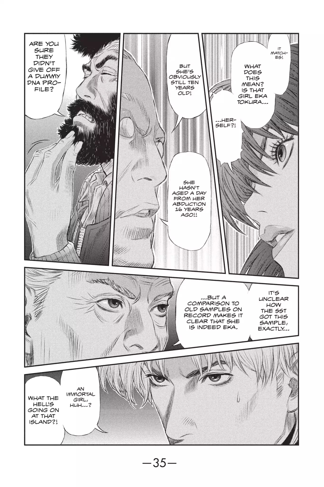 Ghost in the Shell: Stand Alone Complex Chapter 33 page 34 - Chapter 33: Vol.5 #033: The Immortal Girl