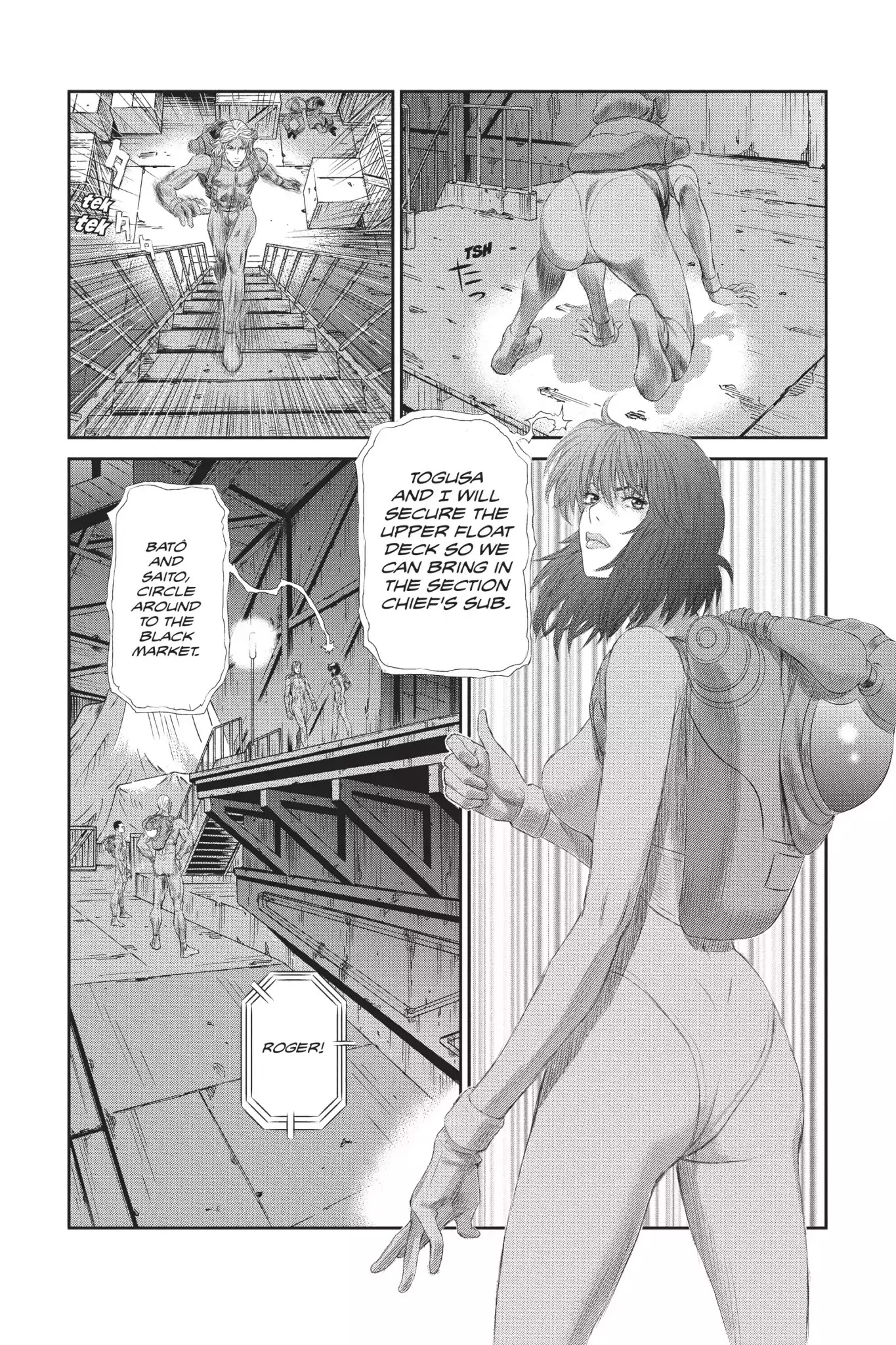 Ghost in the Shell: Stand Alone Complex Chapter 34 page 12 - Chapter 34: Vol.5 #034: Infiltration
