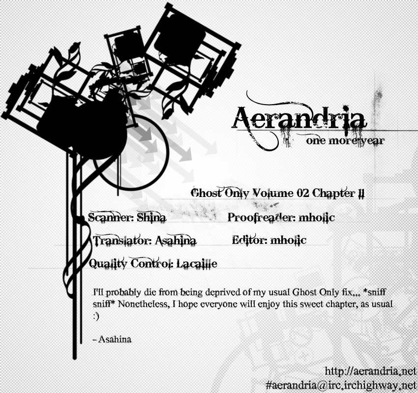 Ghost Only Chapter 11 page 3 - Chapter 11