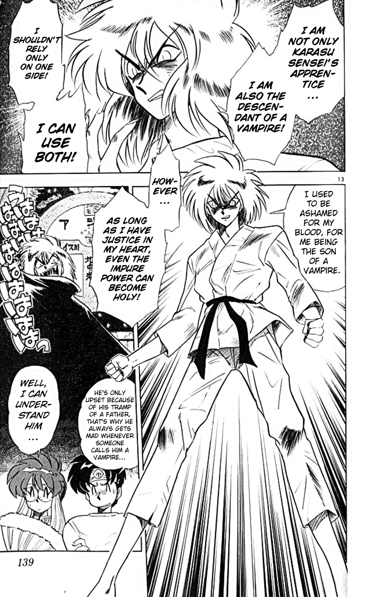 Ghost Sweeper Mikami Vol.10 Chapter 8 page 13 - Vol.10 Chapter 8: Report 8 - For Whom the Bell Tolls!! (Part Eleven)