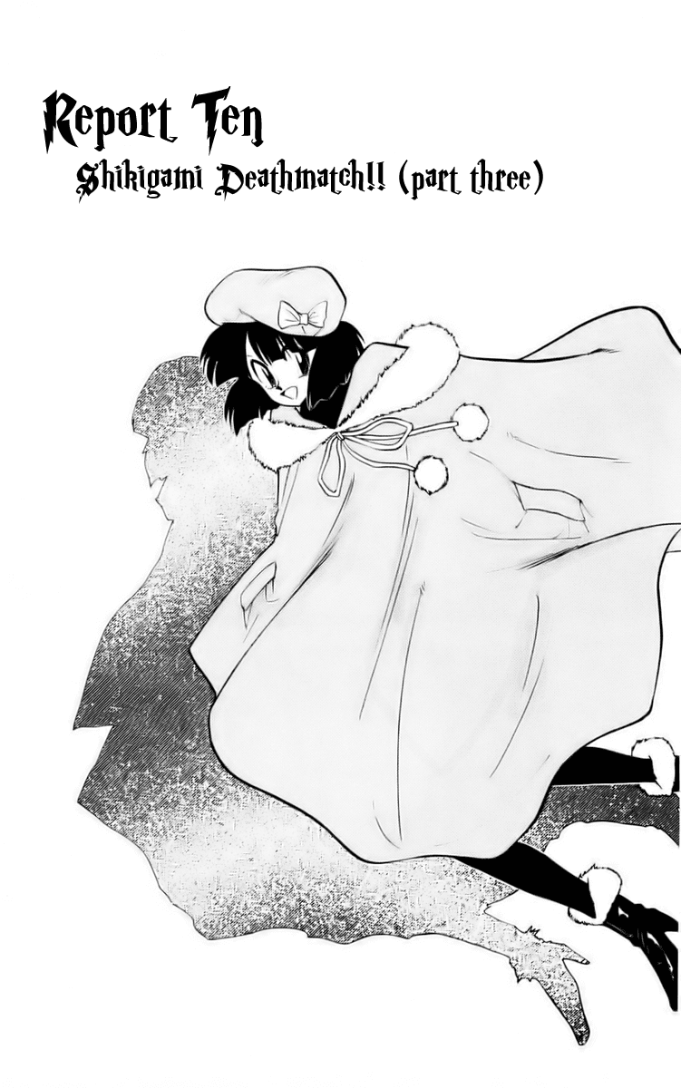 Ghost Sweeper Mikami Chapter 12.10 page 1 - Vol.12 Chapter 10: Report 10 - Shikigami Deathmatch!! (Part Three)