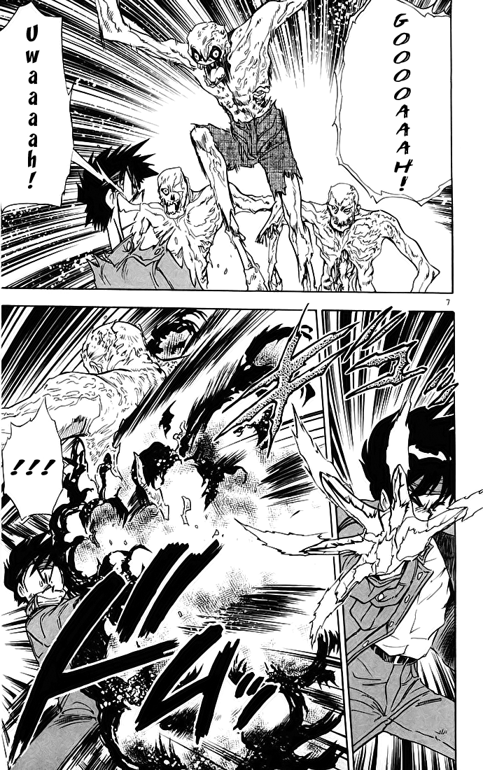 Ghost Sweeper Mikami Chapter 14.1 page 11 - Vol.14 Chapter 1: Report 1 - Showdown in Hong Kong (Part Eight), Hand of Glory!!