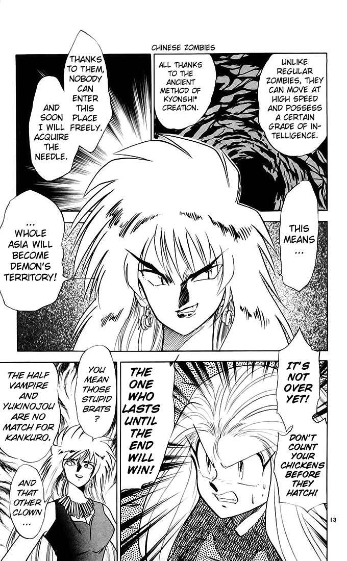 Ghost Sweeper Mikami Chapter 14.1 page 17 - Vol.14 Chapter 1: Report 1 - Showdown in Hong Kong (Part Eight), Hand of Glory!!