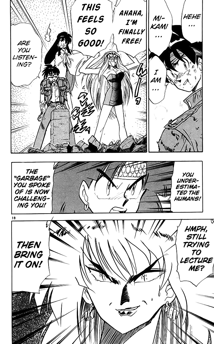 Ghost Sweeper Mikami Chapter 14.1 page 22 - Vol.14 Chapter 1: Report 1 - Showdown in Hong Kong (Part Eight), Hand of Glory!!