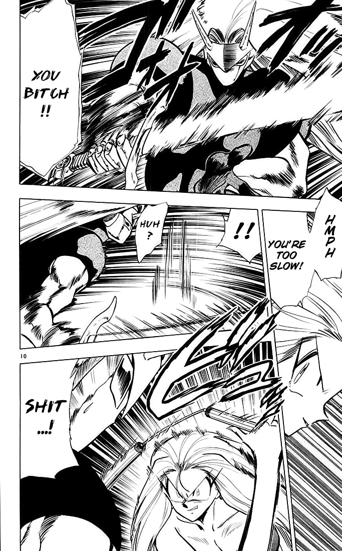 Ghost Sweeper Mikami Vol.14 Chapter 3 page 10 - Vol.14 Chapter 3: Report 3 - Showdown in Hong Kong (Part Ten), Burn Up, Dragon!...