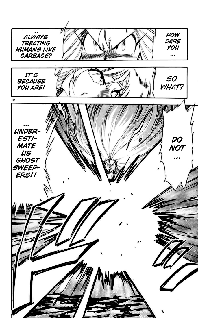 Ghost Sweeper Mikami Chapter 14.6 page 10 - Vol.14 Chapter 6: Report 6 - Showdown in Hong Kong (Part Thirteen), Final Battle! GS Team!!