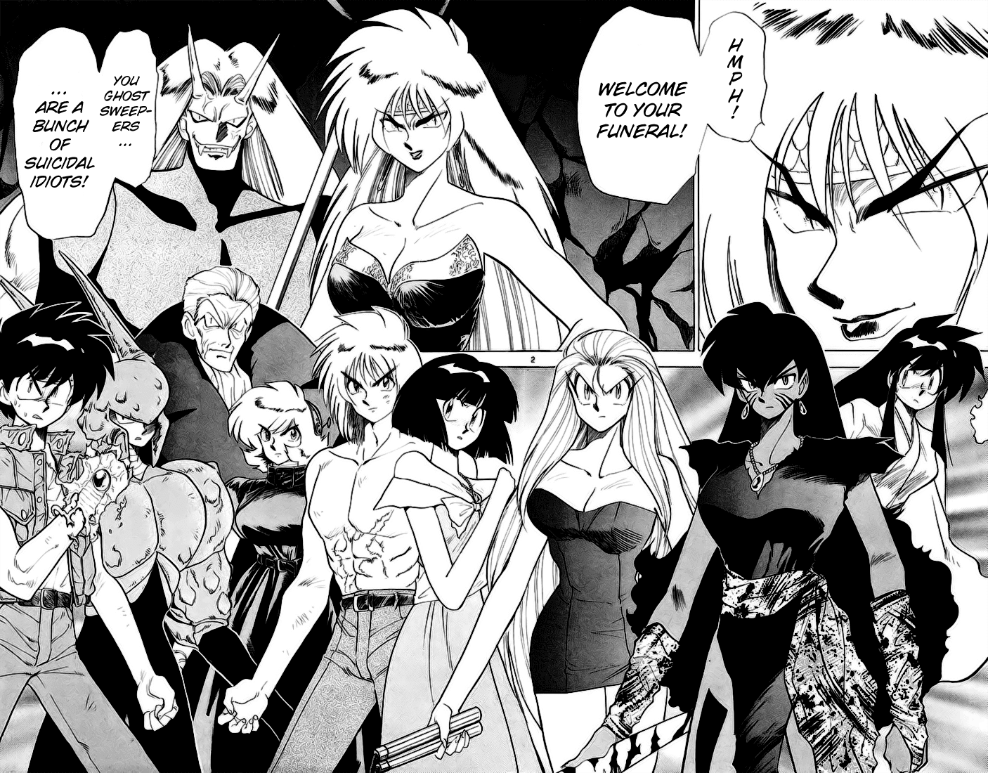 Ghost Sweeper Mikami Chapter 14.6 page 2 - Vol.14 Chapter 6: Report 6 - Showdown in Hong Kong (Part Thirteen), Final Battle! GS Team!!