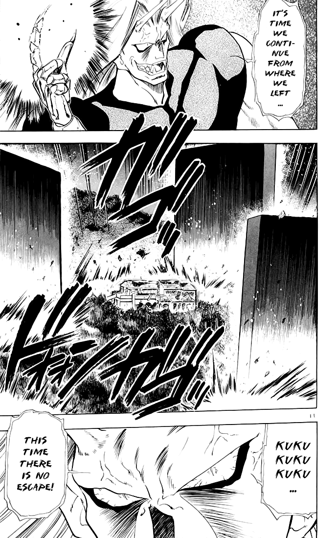 Ghost Sweeper Mikami Chapter 14.8 page 11 - Vol.14 Chapter 8: Report 8 - Showdown in Hong Kong (Part Fifteen), Checkmate!!