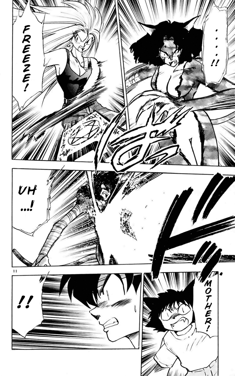 Ghost Sweeper Mikami Chapter 15.10 page 11 - Vol.15 Chapter 10: Report 10 - Cat's Call from Afar!! (Part Three)