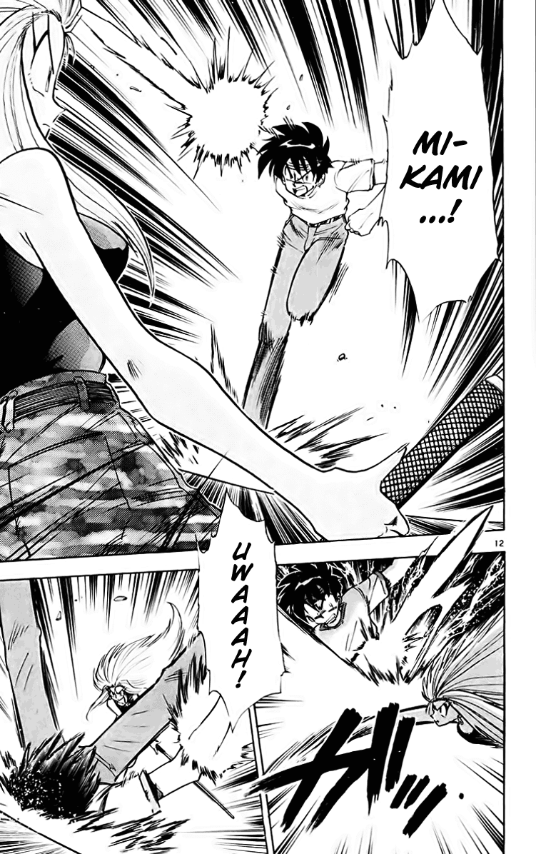 Ghost Sweeper Mikami Chapter 15.10 page 12 - Vol.15 Chapter 10: Report 10 - Cat's Call from Afar!! (Part Three)