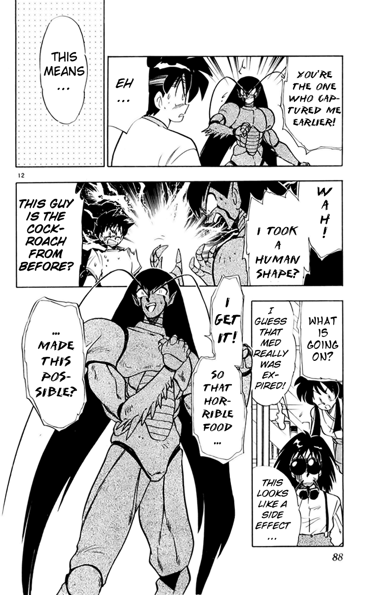 Ghost Sweeper Mikami Chapter 15.5 page 12 - Vol.15 Chapter 5: Report 5 - Farewell, Insects!!