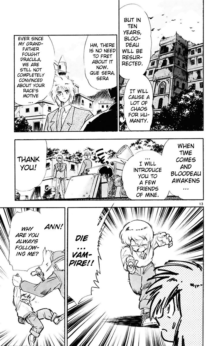 Ghost Sweeper Mikami Chapter 15.6 page 13 - Vol.15 Chapter 6: Report 6 - Helsing's Counterattack!! (Part One)