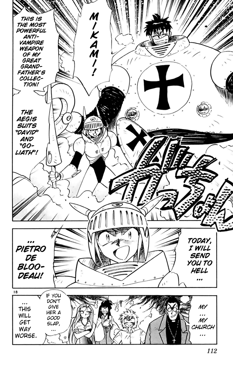 Ghost Sweeper Mikami Chapter 15.6 page 18 - Vol.15 Chapter 6: Report 6 - Helsing's Counterattack!! (Part One)