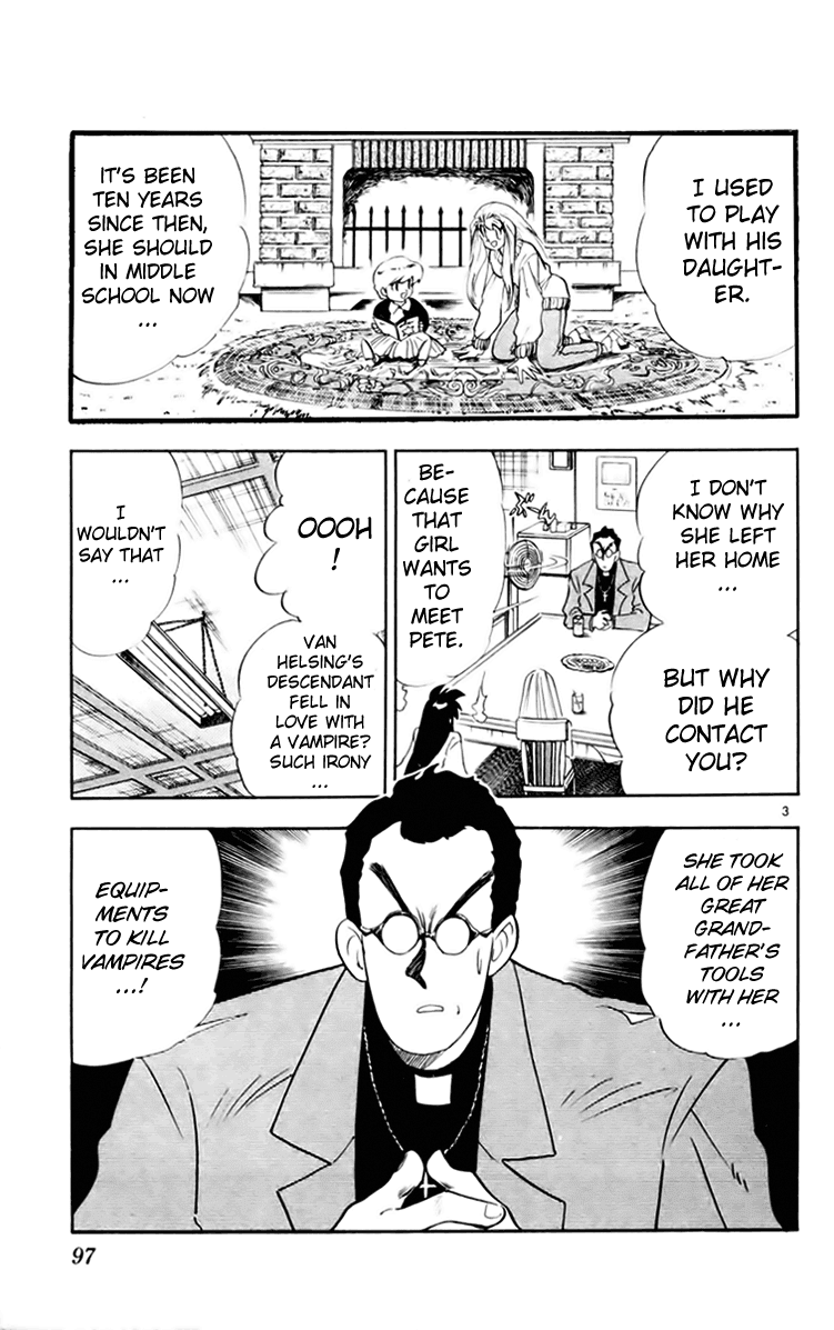 Ghost Sweeper Mikami Chapter 15.6 page 3 - Vol.15 Chapter 6: Report 6 - Helsing's Counterattack!! (Part One)