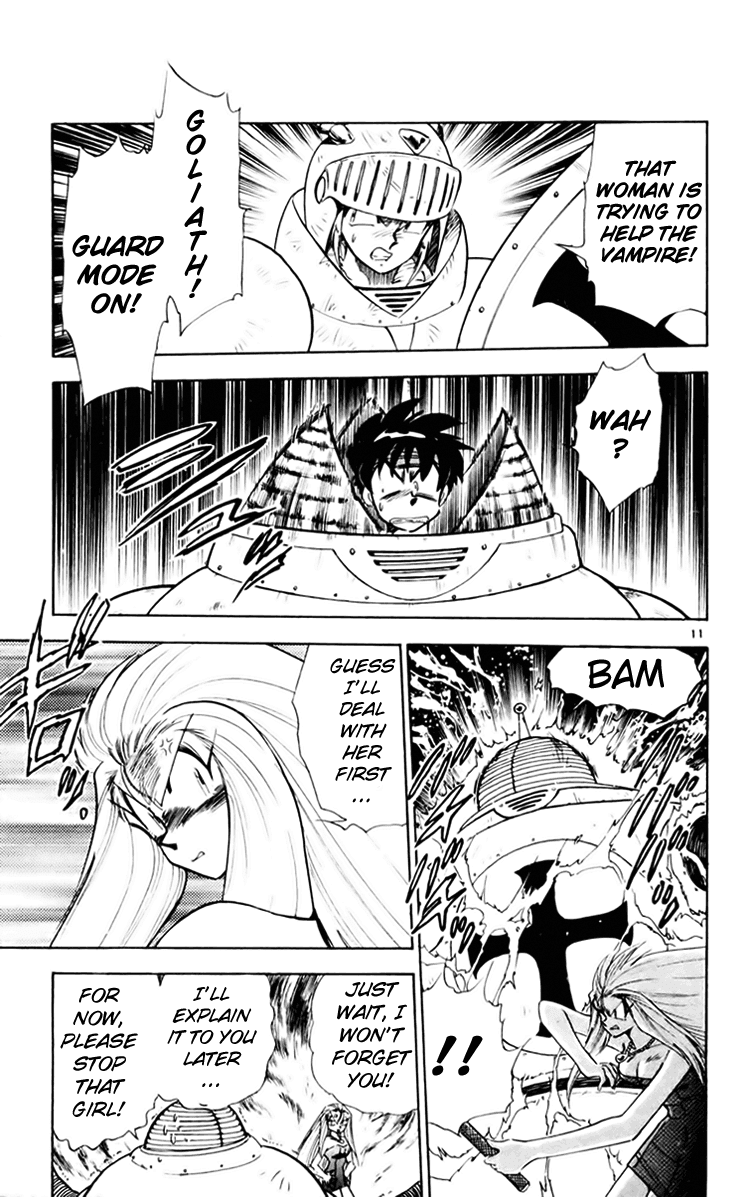 Ghost Sweeper Mikami Chapter 15.7 page 11 - Vol.15 Chapter 7: Report 7 - Helsing's Counterattack!! (Part Two)