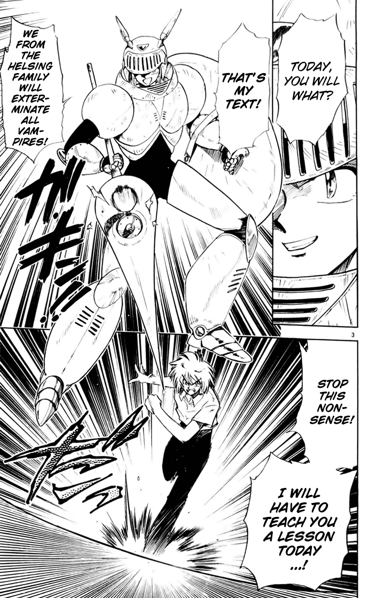 Ghost Sweeper Mikami Chapter 15.7 page 3 - Vol.15 Chapter 7: Report 7 - Helsing's Counterattack!! (Part Two)